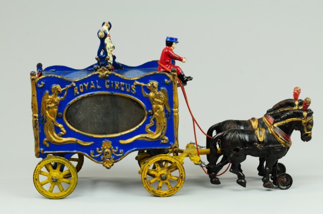 HUBLEY ROYAL CIRCUS CLOWN TRAPEZE
