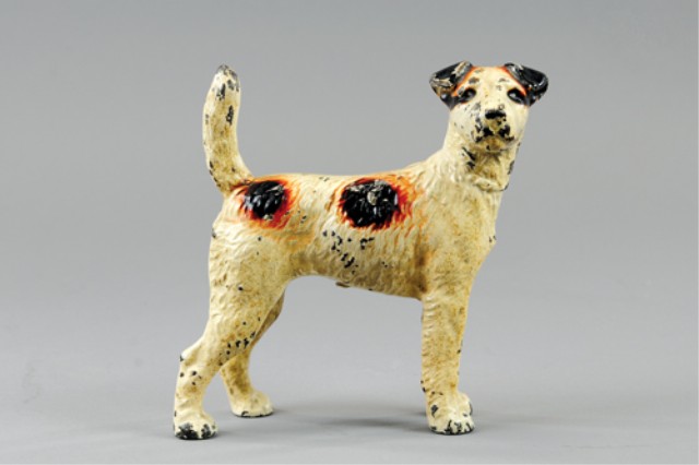 HUBLEY TERRIER DOORSTOP Cast iron