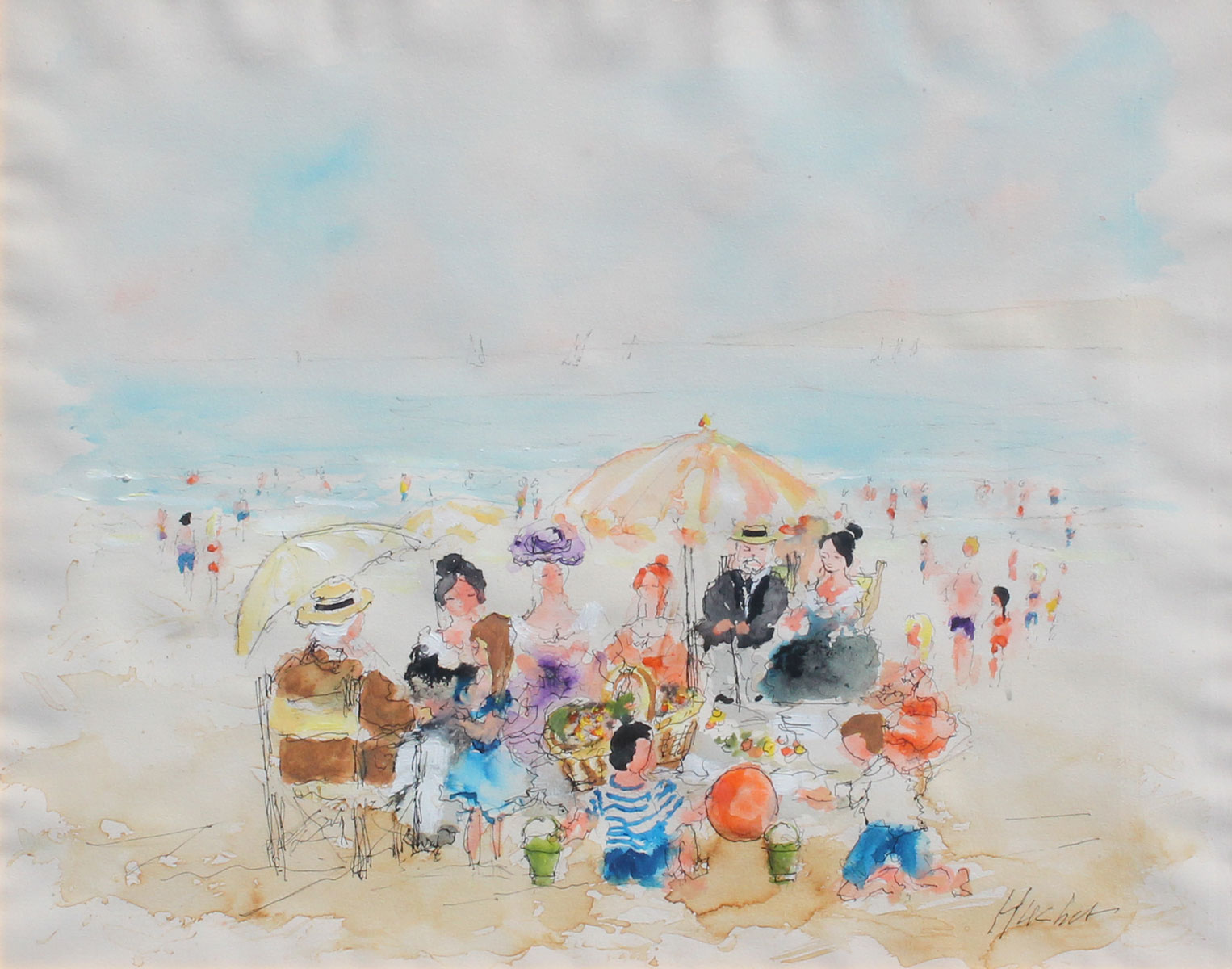 HUCHET, Urbain, (French, 1930-):