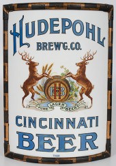 Hudepohl Corner Beer Advertisi