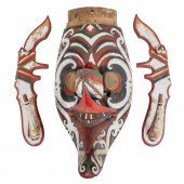 HUDOQ MASK, KAYAN DAYAK PEOPLE