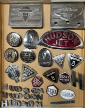 HUDSON AND ESSEX BADGES, NAME