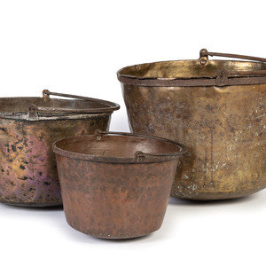 Hudson Bay Brass Trade Kettles