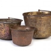 Hudson Bay Brass Trade Kettles