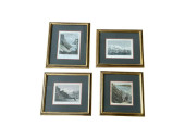 HUDSON COAST PRINTS, SET OF 4<