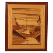 HUDSON RIVER INLAY MIXED WOOD