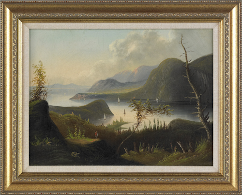 Hudson river oil on canvas