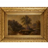 HUDSON RIVER SCHOOL, OIL ON CA