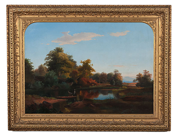 Hudson River School Painting