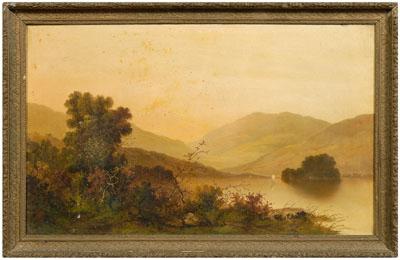 Hudson River School painting,