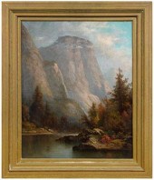 Hudson River School painting,