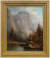 Hudson River School painting,
