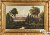 HUDSON VALLEY OIL ON CANVAS LA
