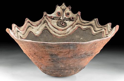 HUGE 20TH C. PNG SEPIK RIVER