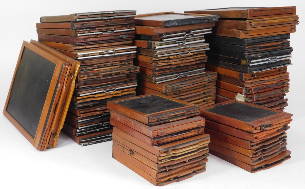 HUGE 66 PIECE LOT OF WOOD FILM