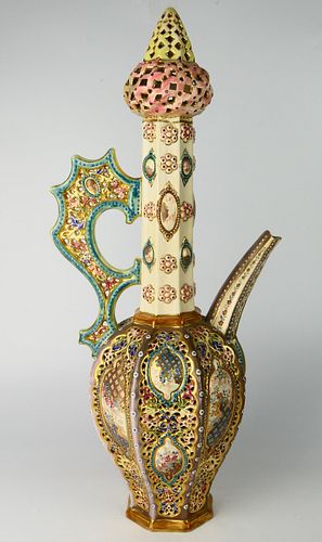 HUGE ANTIQUE FISCHER HUNGARIAN