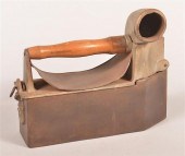 HUGE ANTIQUE TAILOR'S CHARCOAL