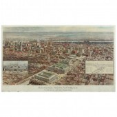 HUGE EARLY 20TH CENTURY LITHOG