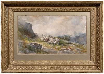 Hugo Anton Fisher watercolor