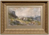 Hugo Anton Fisher watercolor (
