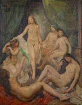 HUGO BOETTINGER NUDES WITH A P