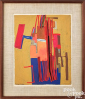 HUGUETTE BERTRAND, GOUACHE ABS