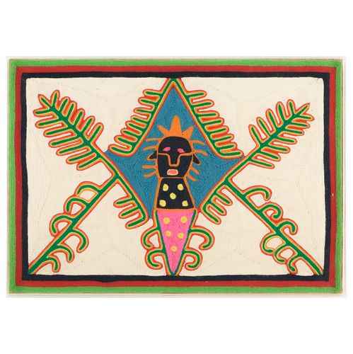 HUICHOL YARN PAINTINGS: GROUP OF