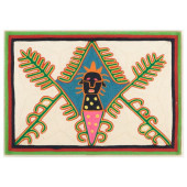 HUICHOL YARN PAINTINGS: GROUP