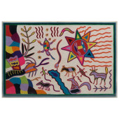 HUICHOL YARN PAINTINGS: GROUP