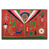 HUICHOL YARN PAINTINGS: GROUP