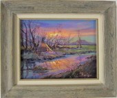 HULAN WILLIAM FLEMING OIL ON B