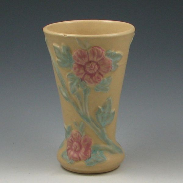 Hull Crabapple vase. Unmarked. A
