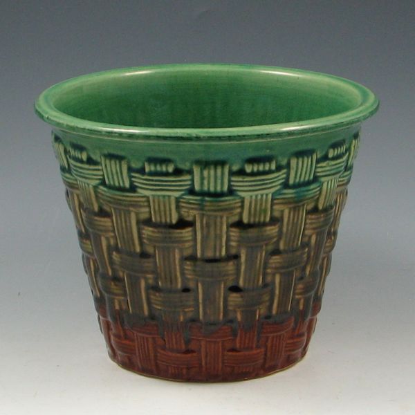 Hull early stoneware basket weave