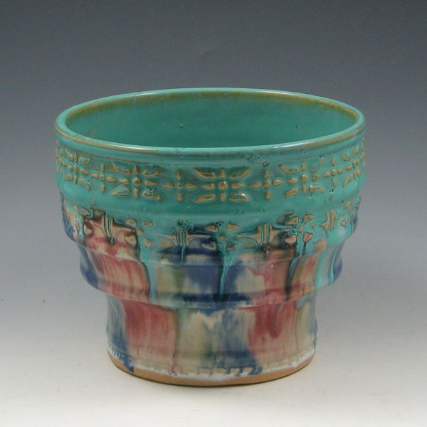 Hull early stoneware jardiniere.