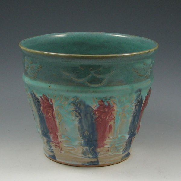 Hull early stoneware jardiniere.
