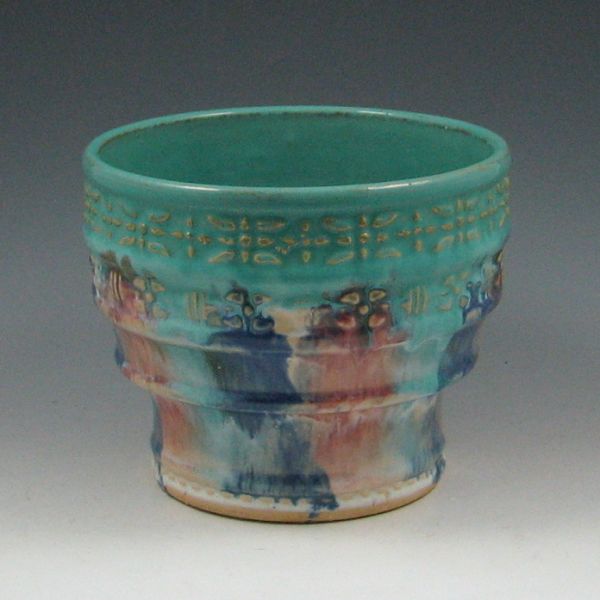Hull Early Stoneware Jardiniere