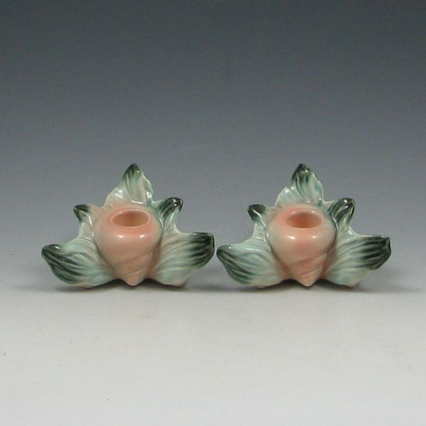 Hull Ebb Tide candleholders. Marked