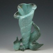 Hull Ebb Tide Fish Vase unmark