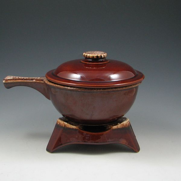 Hull Mirror Brown Casserole with