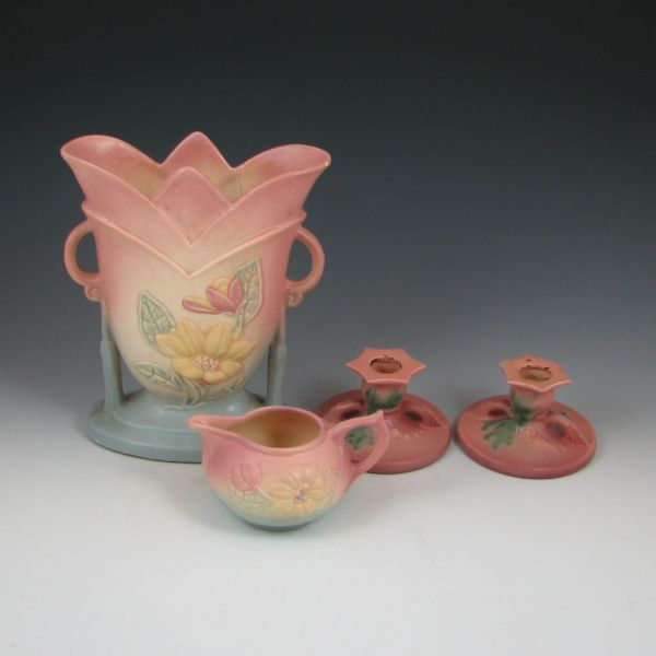 Hull Pillow Vase Creamer Jar &