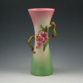 Hull Tokay vase. Marked 12 Tok