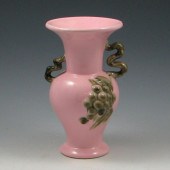 Hull Tokay vase. Marked 4 Toka