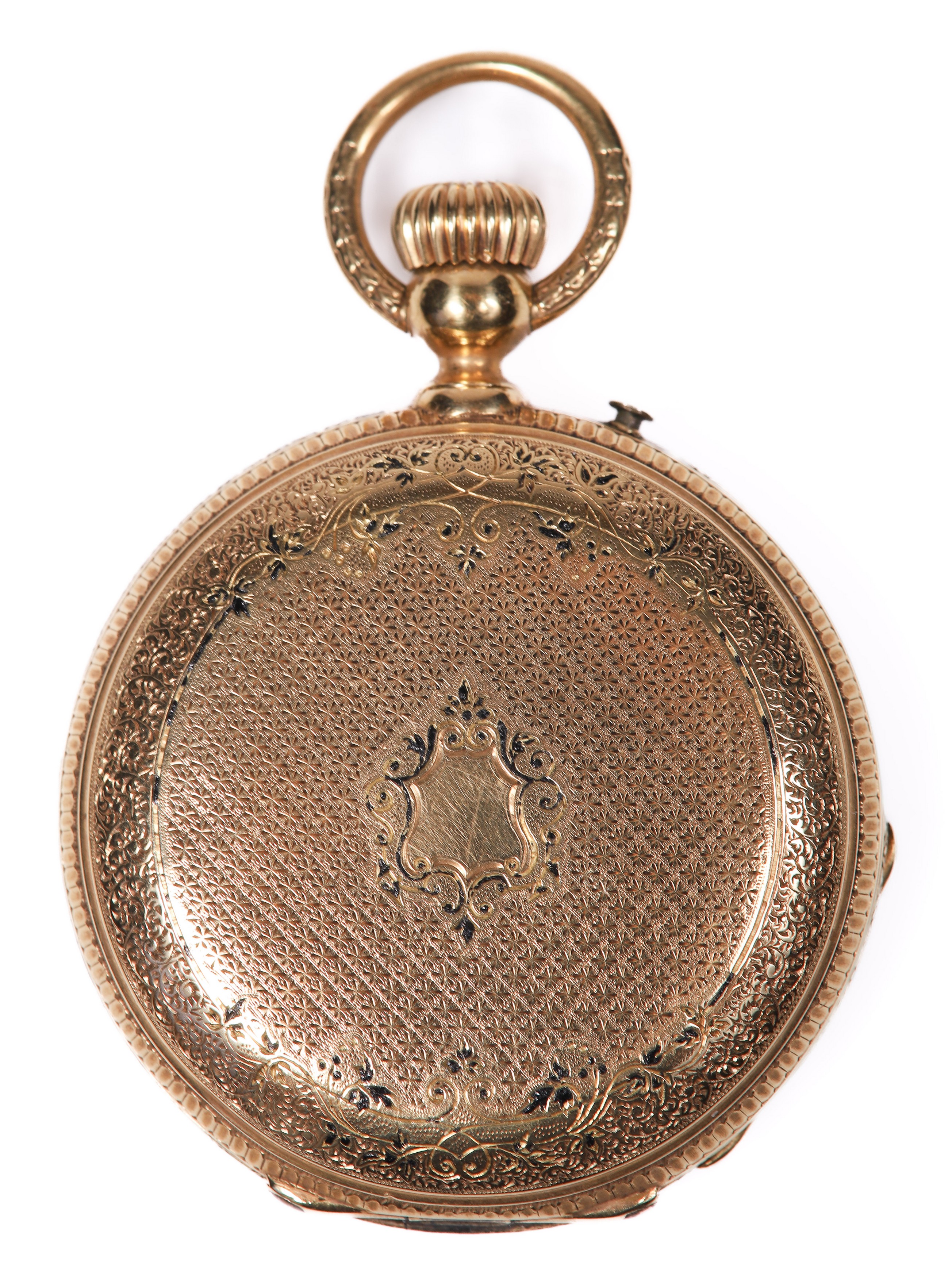 Humbert, Geneva 18K YG HC Pendant
