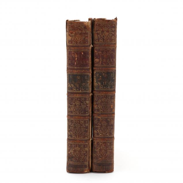 HUME, DAVID. ESSAY AND TREATISES ON