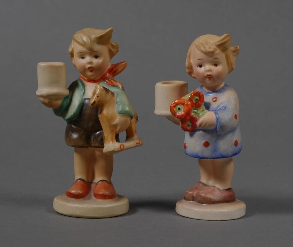 HUMMEL ADVENT CANDLESTICK BOY AND