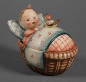HUMMEL CHILD IN BED CANDY DISH