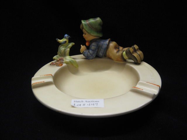 Hummel Figural Ashtray ''Boy with