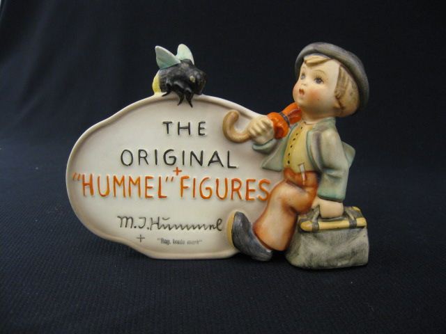 Hummel Figural Trade Sign older