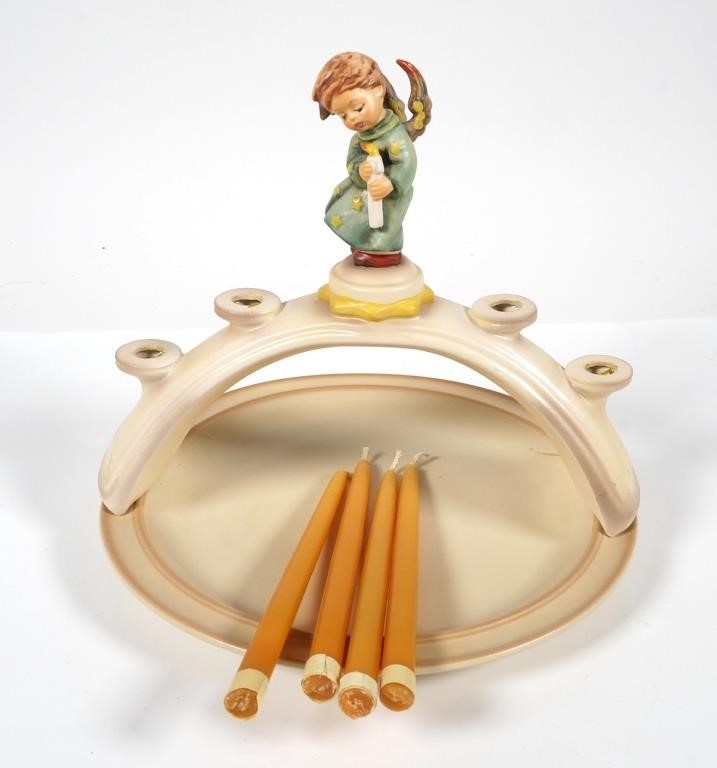 HUMMEL FIGURINE 241 ANGEL LIGHTS