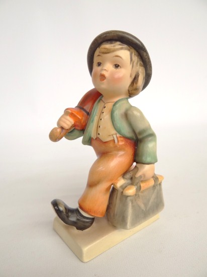 Hummel figurine boy with umbrella